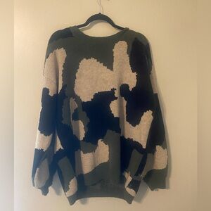 Camo Boutique Sweater